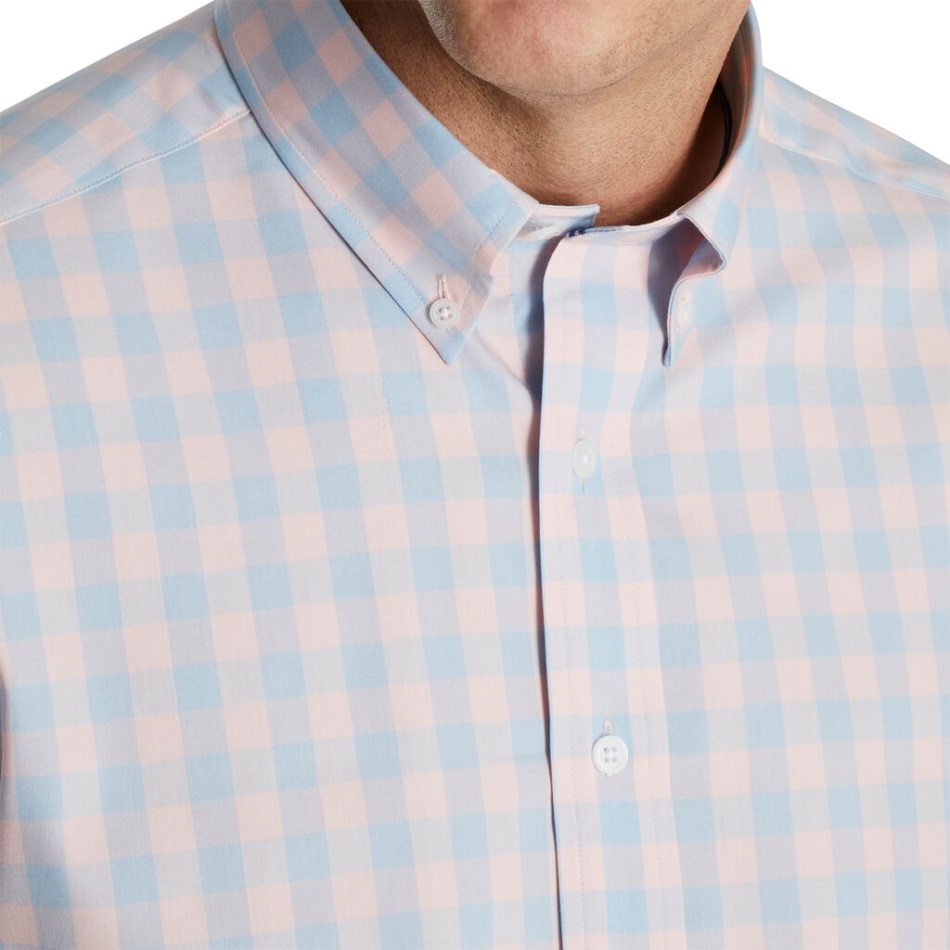 Algodão Elástico Leve Em Névoa Rosa - Estilo Da Estação Anterior Footjoy Pt