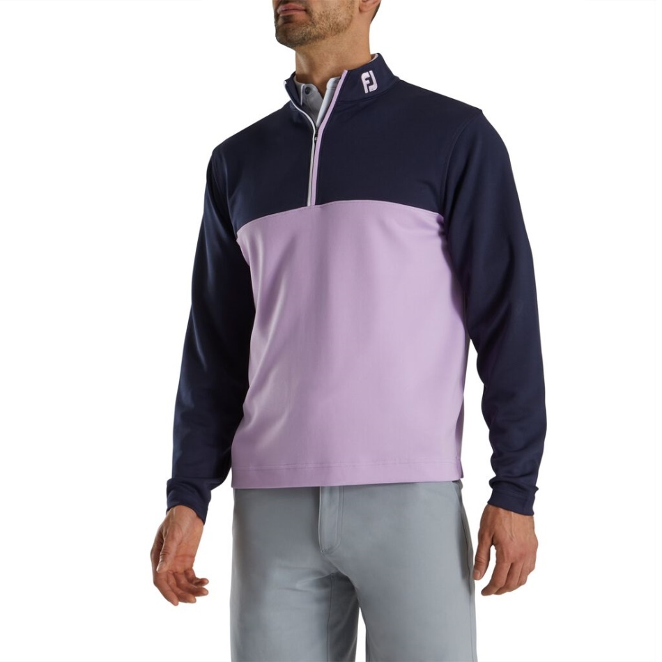 Azul-marinho-lavanda Color Block Chill-out-estilo Da Temporada Anterior Footjoy Pt
