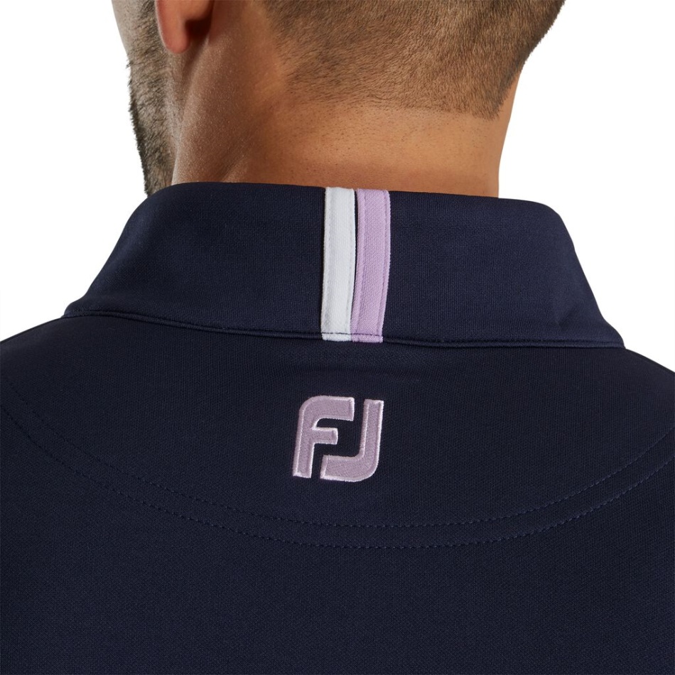 Azul-marinho-lavanda Color Block Chill-out-estilo Da Temporada Anterior Footjoy Pt
