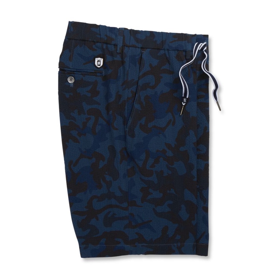 Bermuda Traveller Camuflada Azul Marinho Footjoy Pt