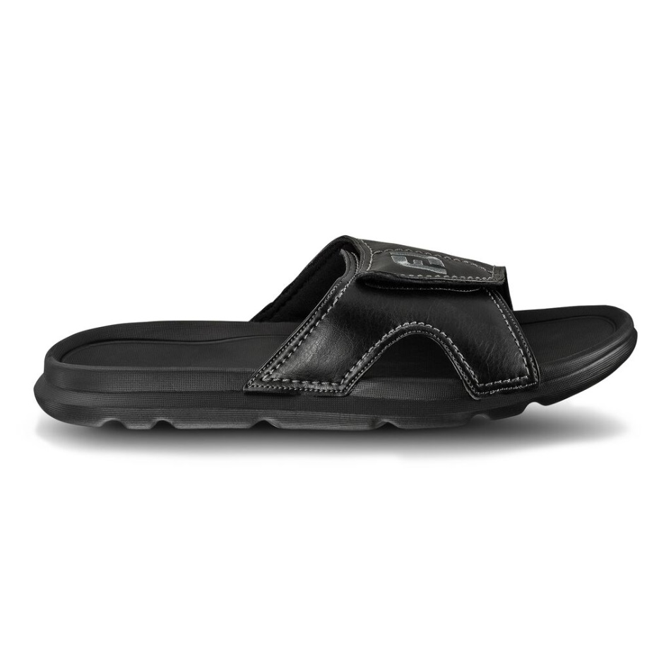 Black Footjoy Pt Fj Slide-estilo Da Temporada Anterior