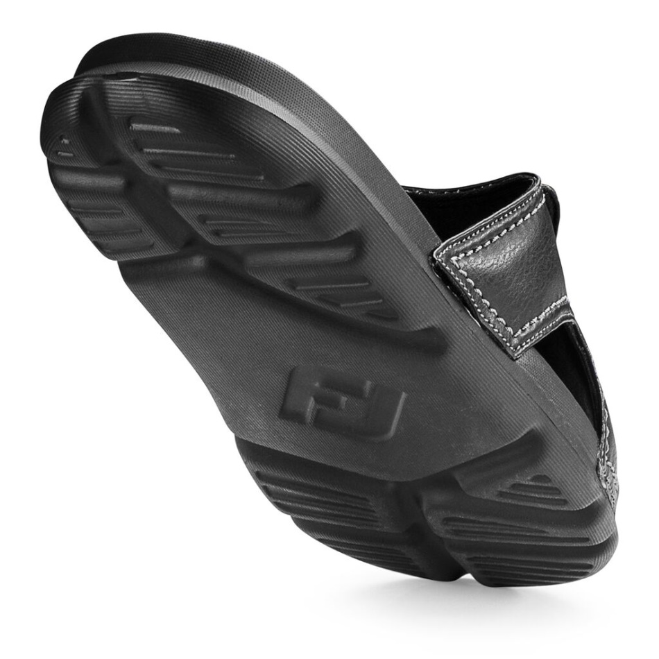 Black Footjoy Pt Fj Slide-estilo Da Temporada Anterior