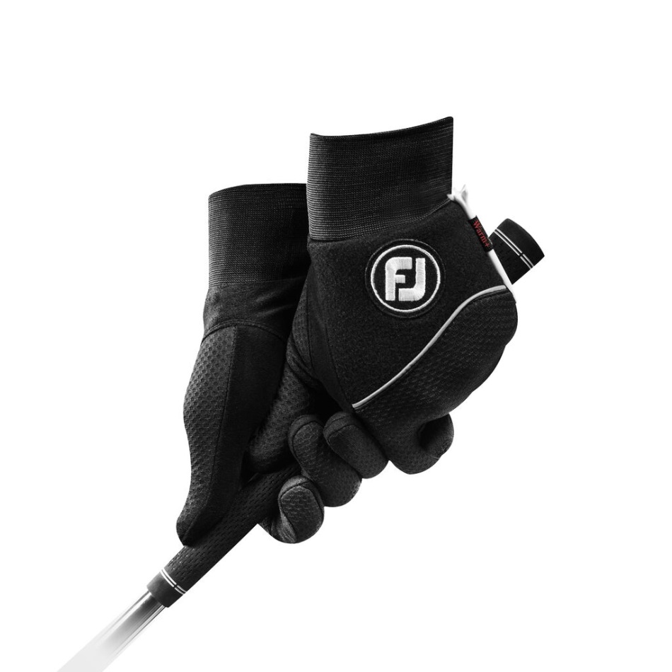 Black Footjoy Pt Wintersof Par Mulheres