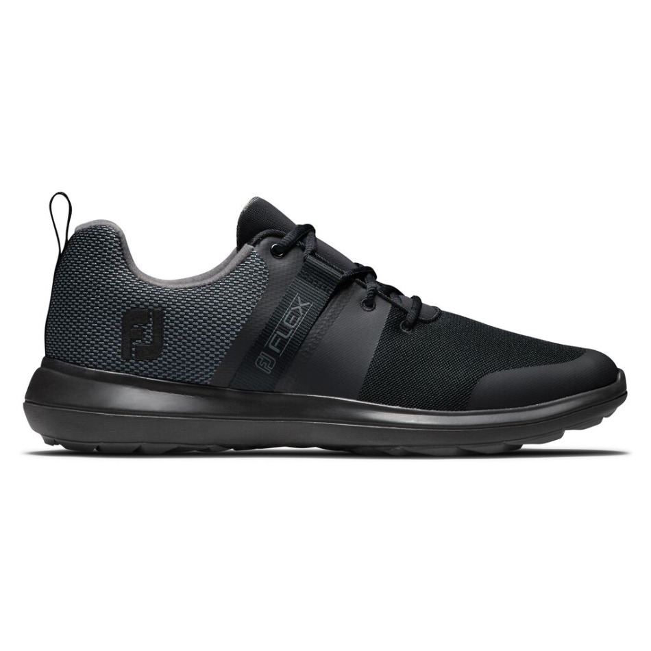 Black-charcoal Footjoy Pt Flex-estilo Da Temporada Anterior