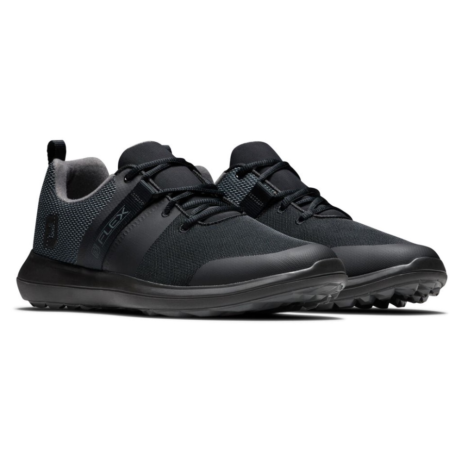 Black-charcoal Footjoy Pt Flex-estilo Da Temporada Anterior