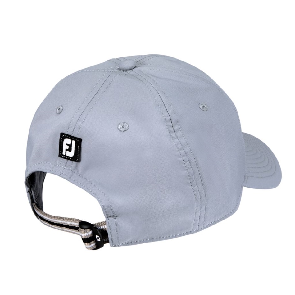 Boné De Desempenho Footjoy Pt Logotipo De Sapato Cinza