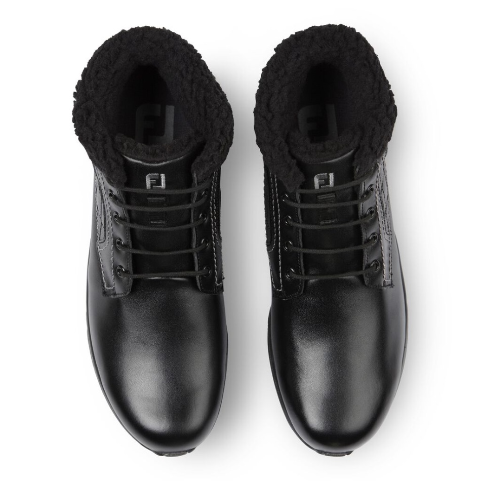 Bota De Golfe Feminina Preta Footjoy Pt