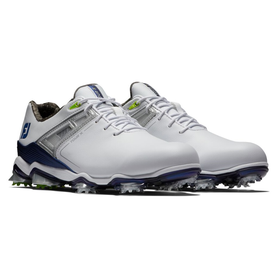 Branco-marinho-limão Footjoy Pt Tour X Estilo Da Temporada Anterior