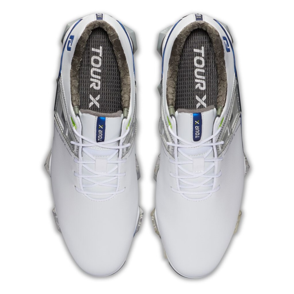 Branco-marinho-limão Footjoy Pt Tour X Estilo Da Temporada Anterior