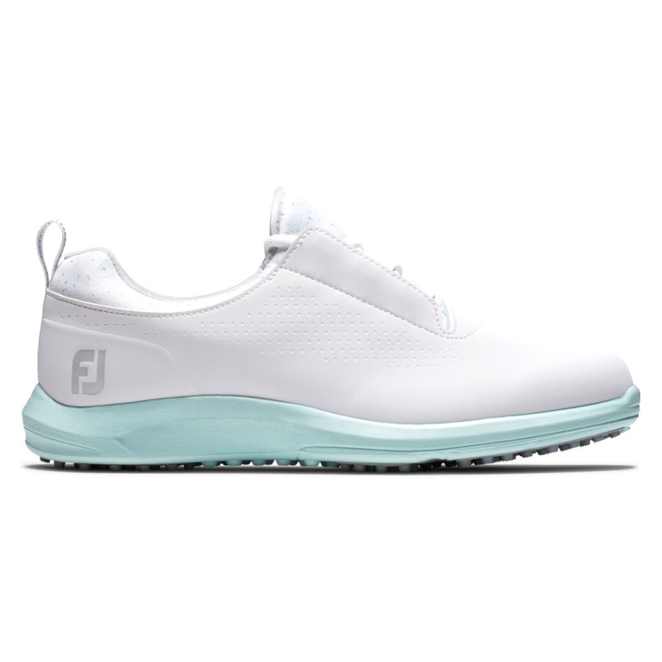 Branco-seafoam Footjoy Pt Lazer Mulheres Estilo Temporada Anterior