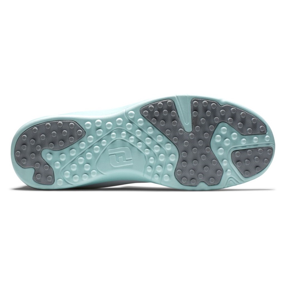 Branco-seafoam Footjoy Pt Lazer Mulheres Estilo Temporada Anterior