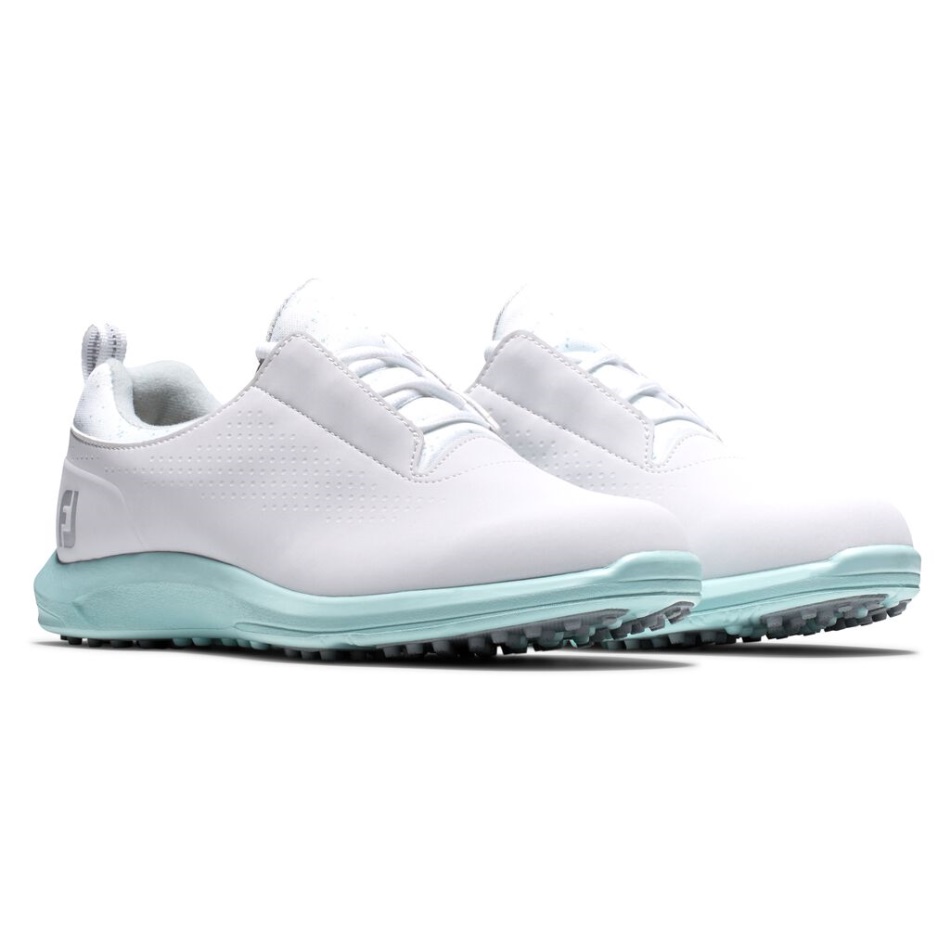 Branco-seafoam Footjoy Pt Lazer Mulheres Estilo Temporada Anterior