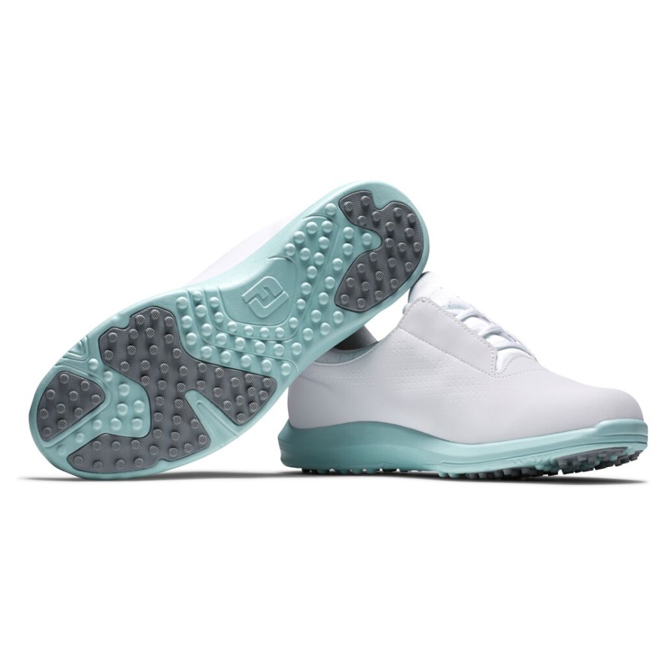 Branco-seafoam Footjoy Pt Lazer Mulheres Estilo Temporada Anterior