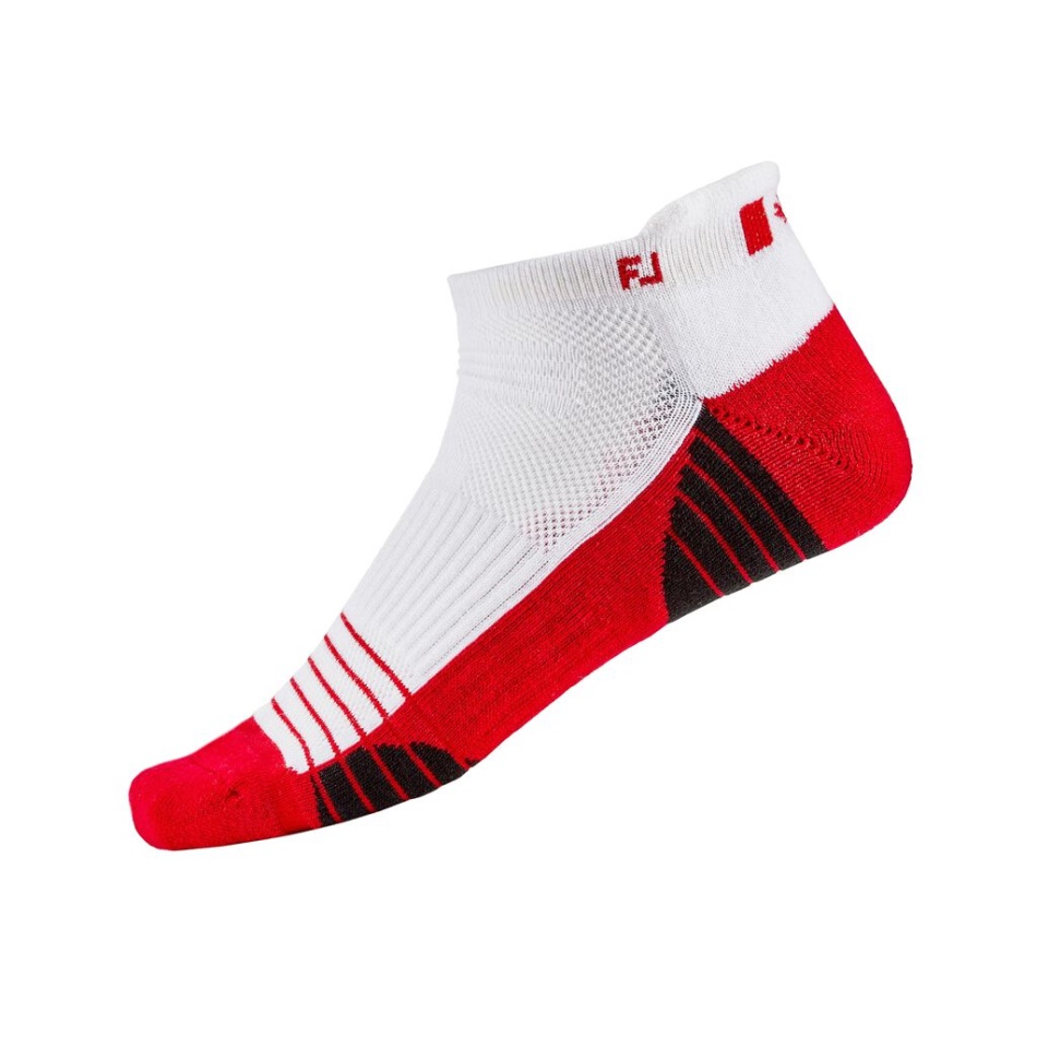 Branco-vermelho-preto Techsof Tour Roll Tab Edição Limitada Flag Footjoy Pt