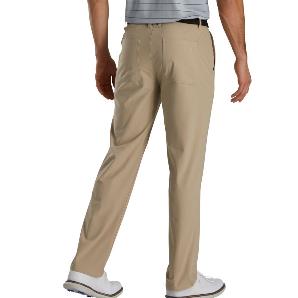 Calça De Malha Caqui Footjoy Pt