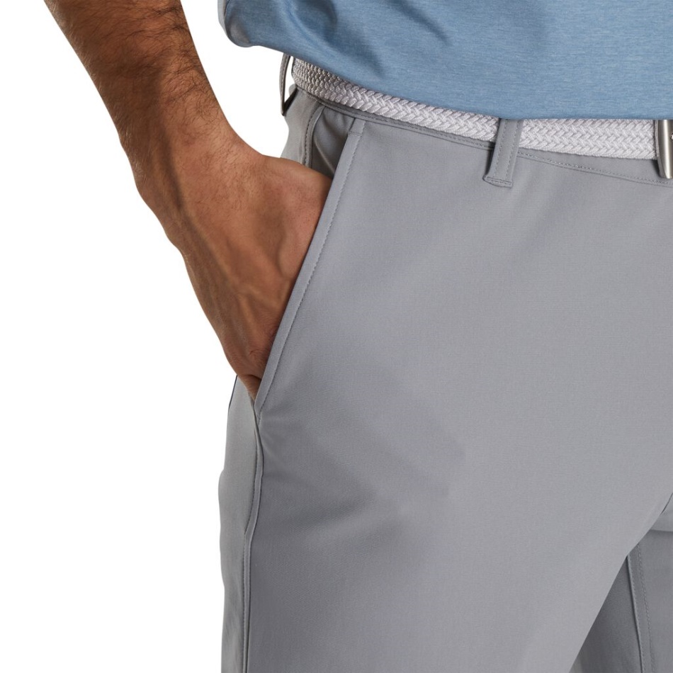 Calça De Malha Footjoy Pt Cinza