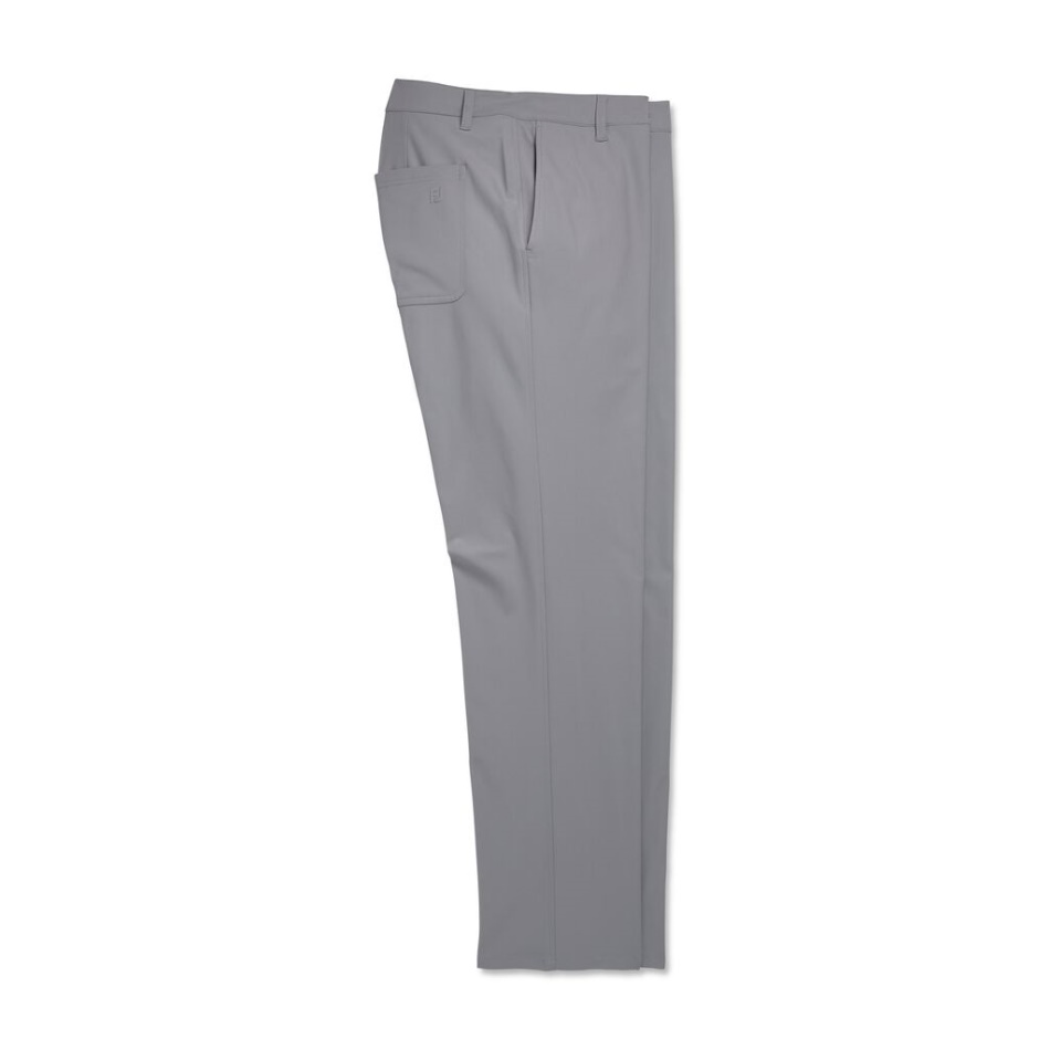 Calça De Malha Footjoy Pt Cinza