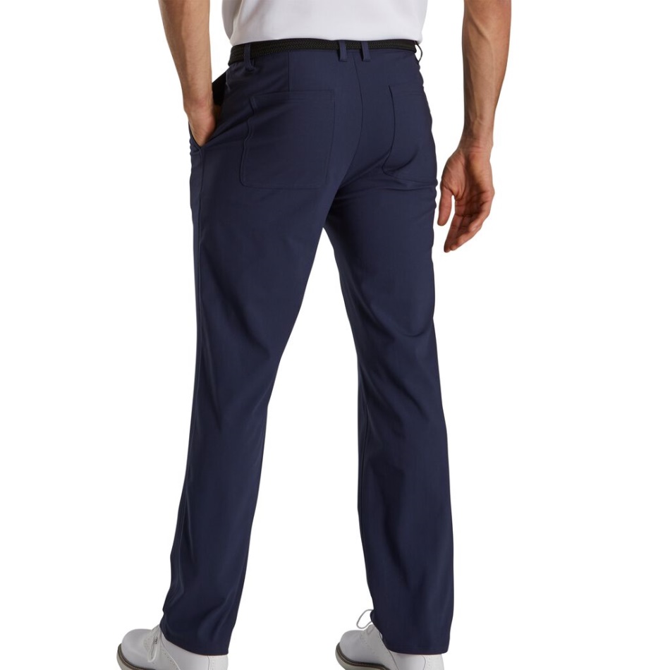 Calça De Tricô Footjoy Pt Azul Marinho