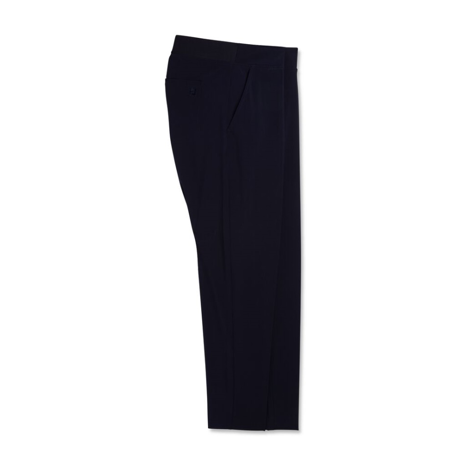 Calça Feminina Leve No Tornozelo Azul Marinho Footjoy Pt