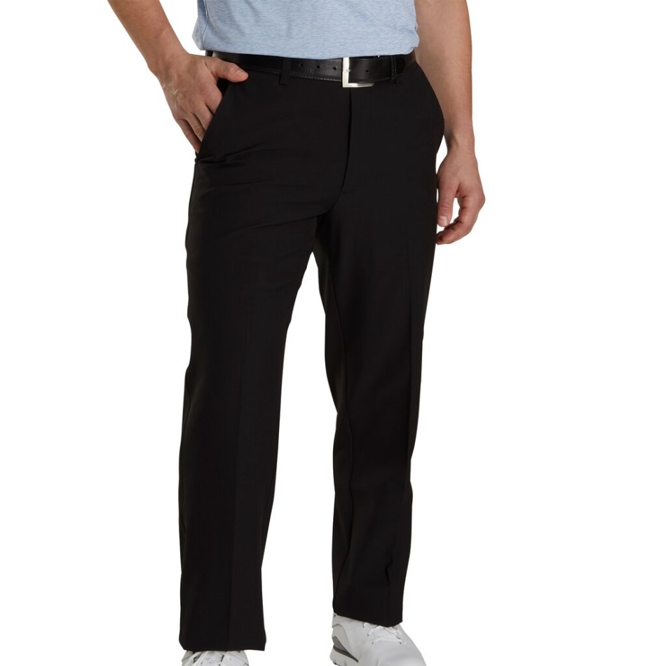 Calça Footjoy Pt Preta Tradicional - Estilo Da Temporada Anterior