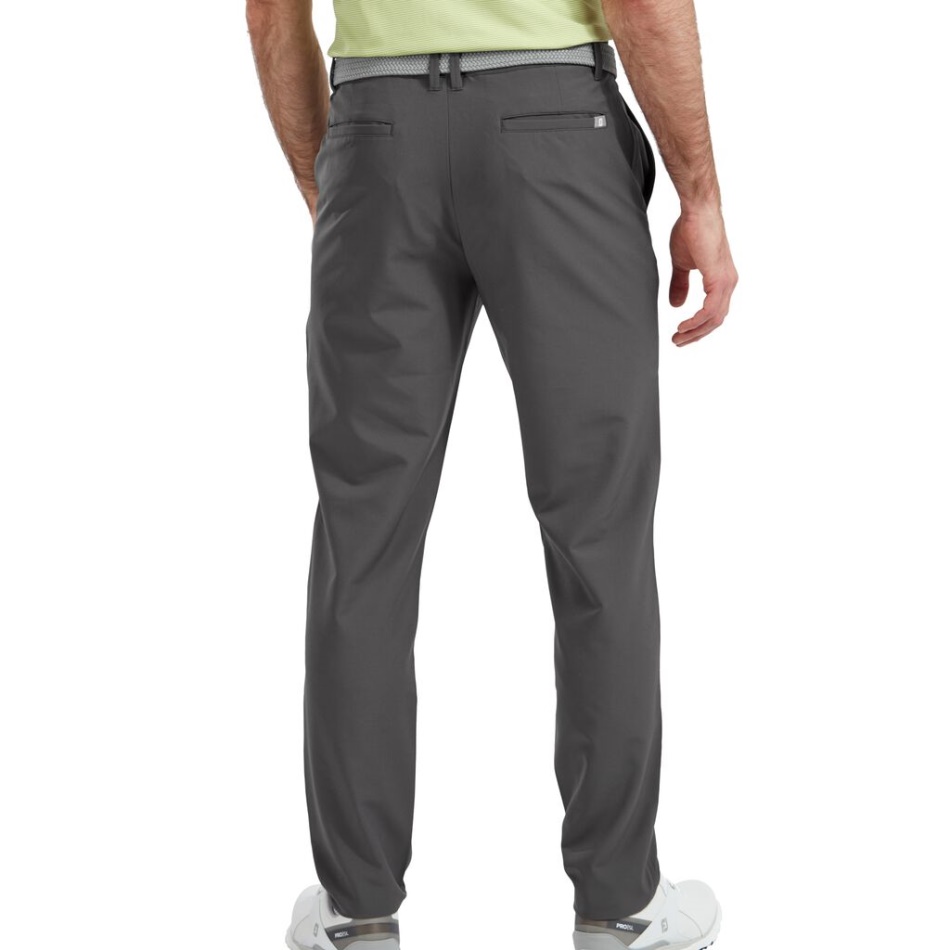 Calça Slim Fit Performance Footjoy Pt Cinza Escuro