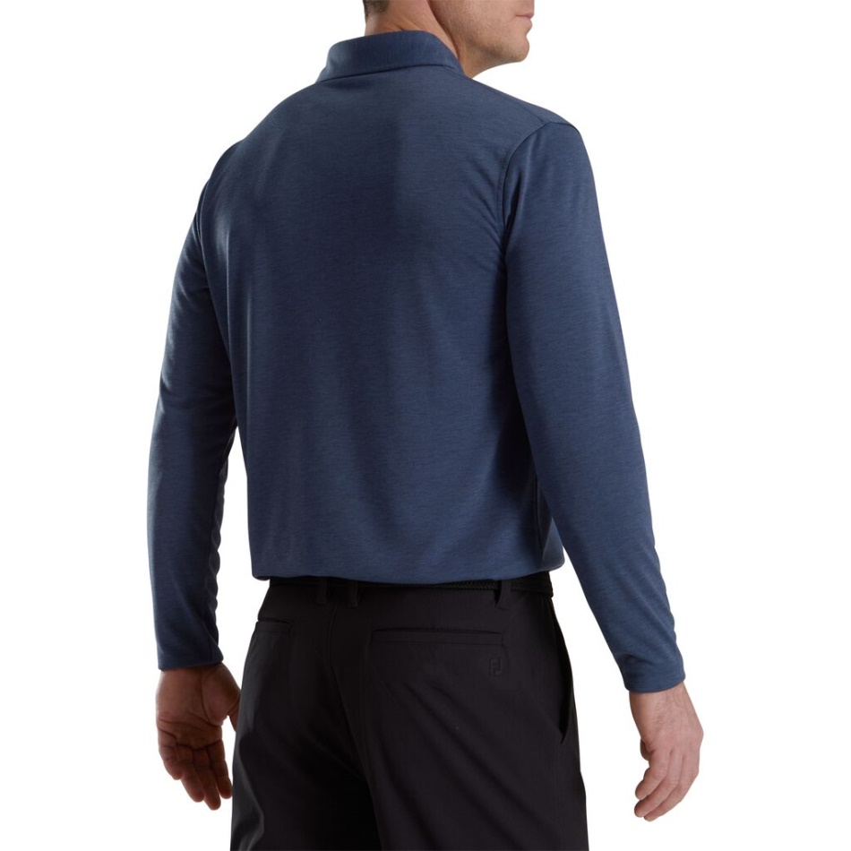 Camisa Bluestone Heather Footjoy Pt Jérsei