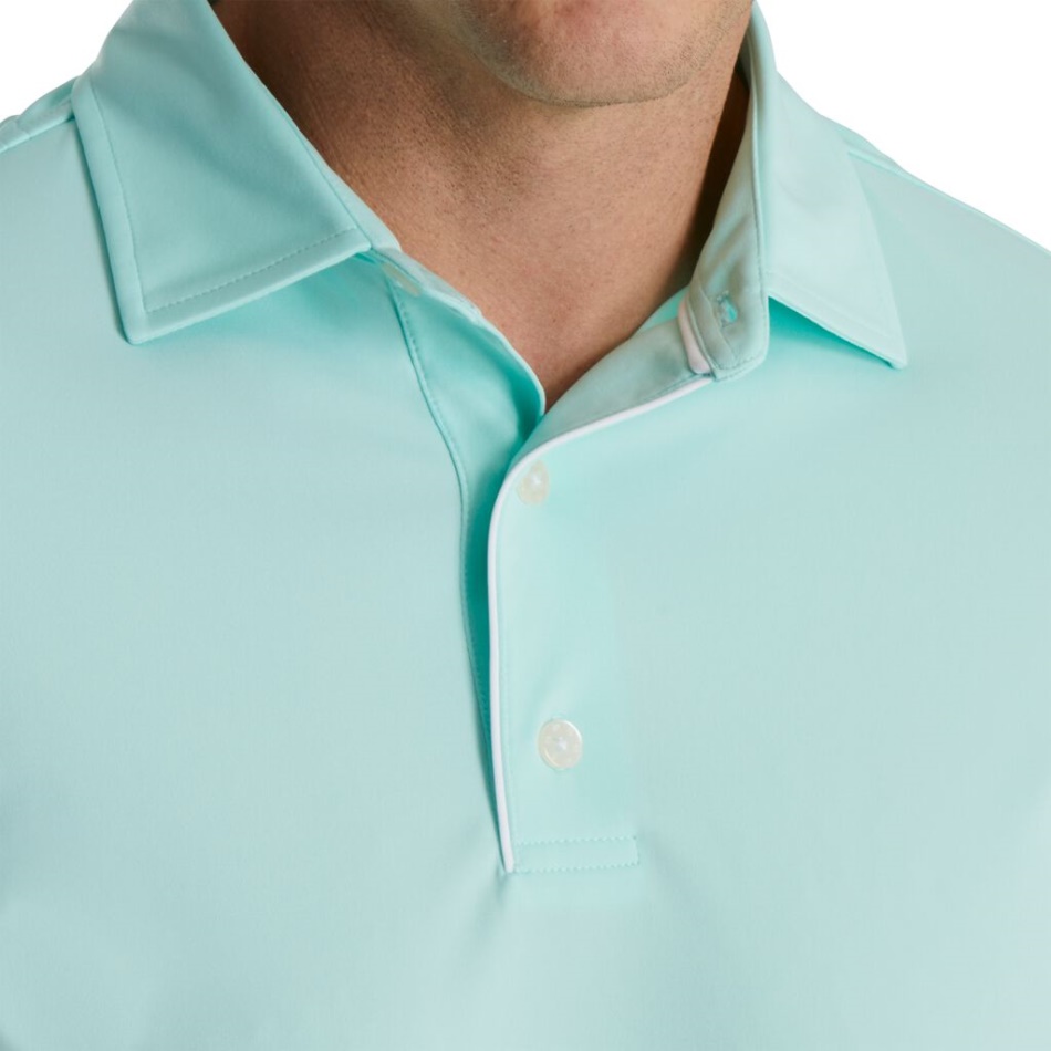 Camisa De Proteção Solar Manga Longa Footjoy Pt Mint