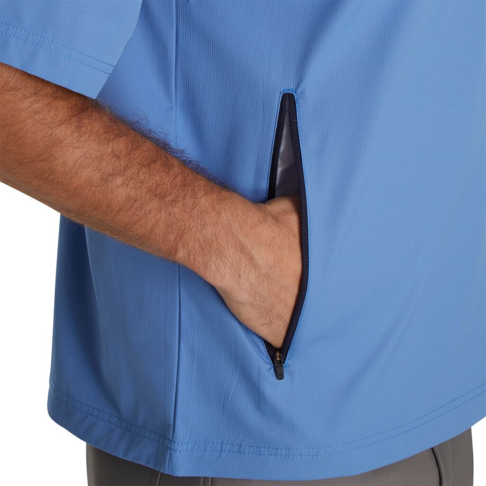 Camisa Esportiva De Manga Curta Indigo Footjoy Pt