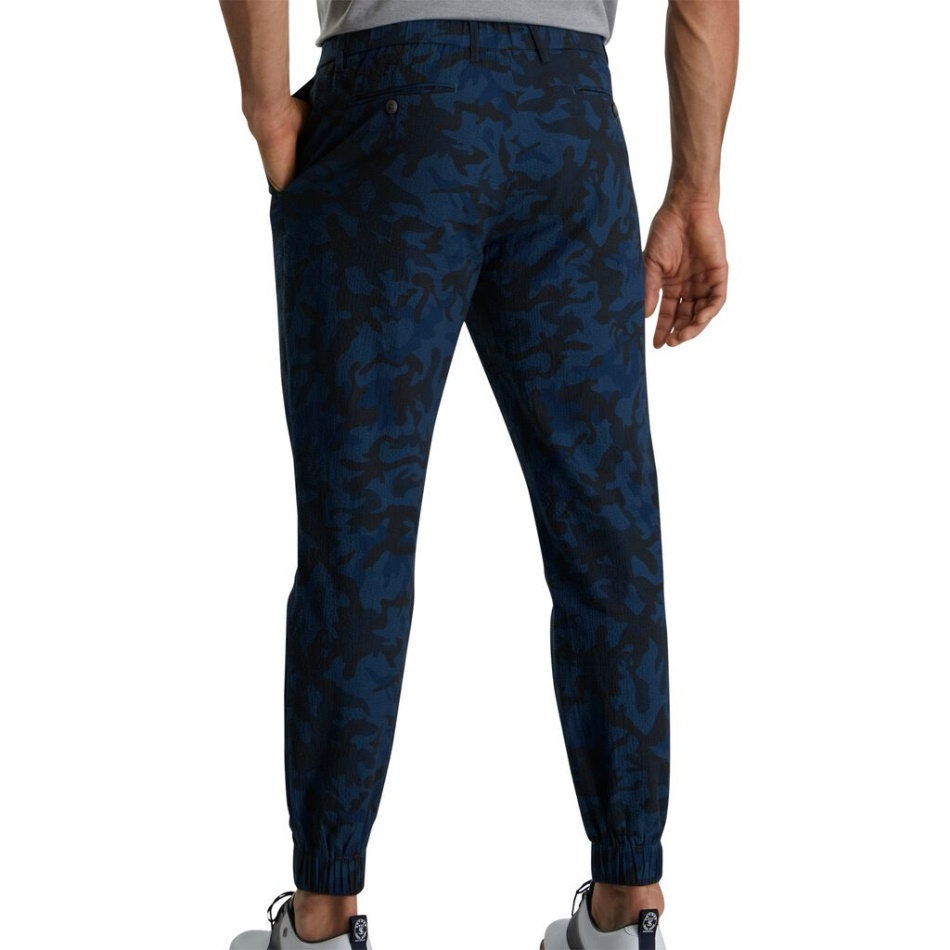 Camo Da Marinha Footjoy Pt Seersucker Camp Jogger