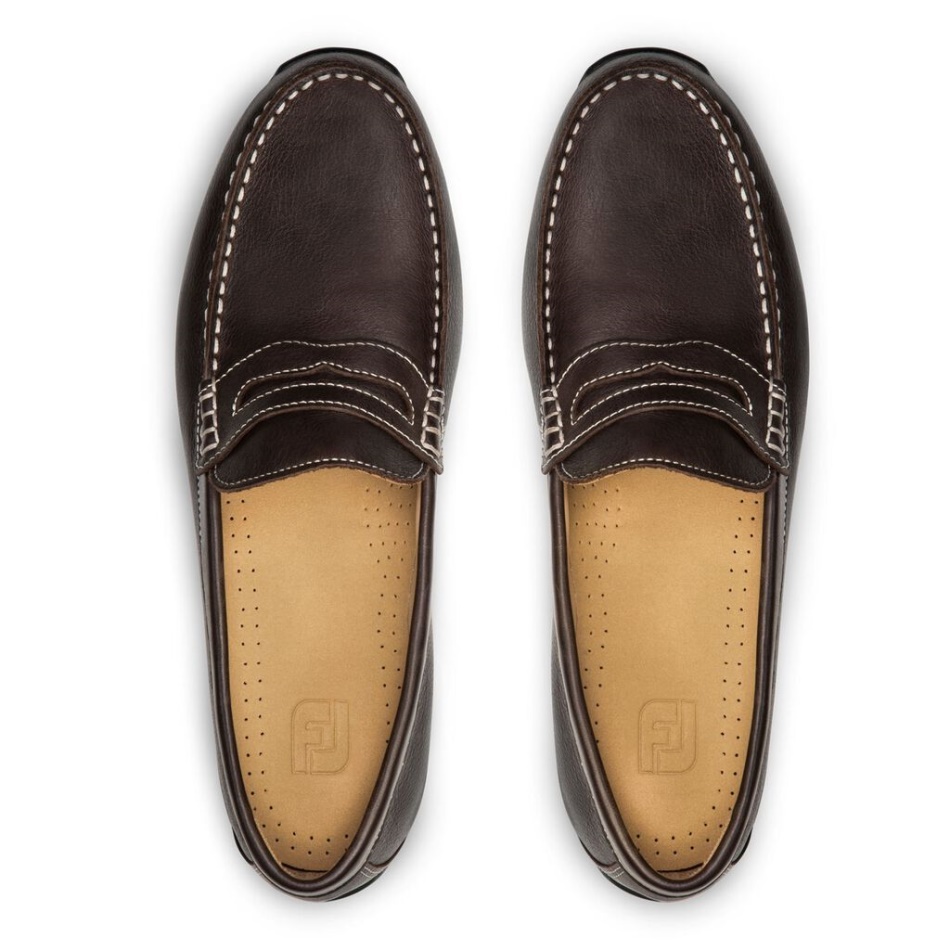 Chestnut Club Casuals Penny Loafer Footjoy Pt