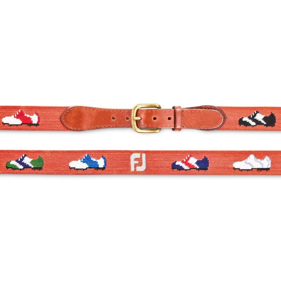 Cinto Footjoy Pt Melon Bordado