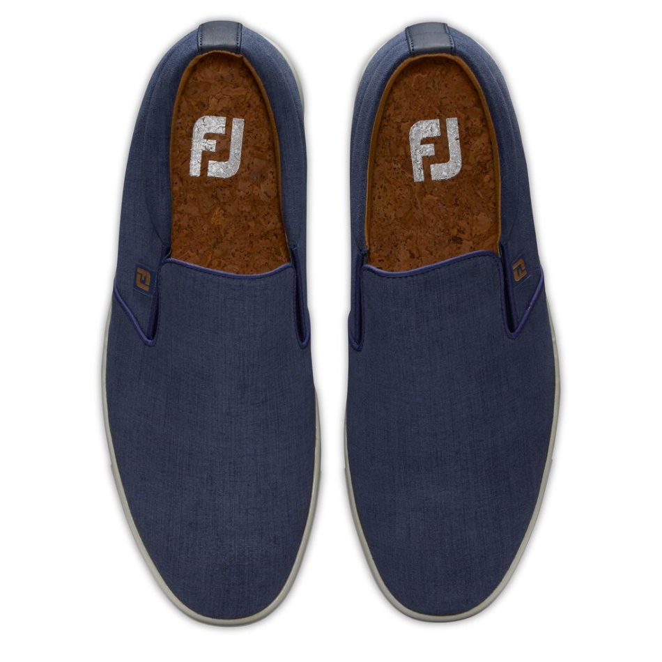 Club Casual Slip-on Azul Marinho Footjoy Pt