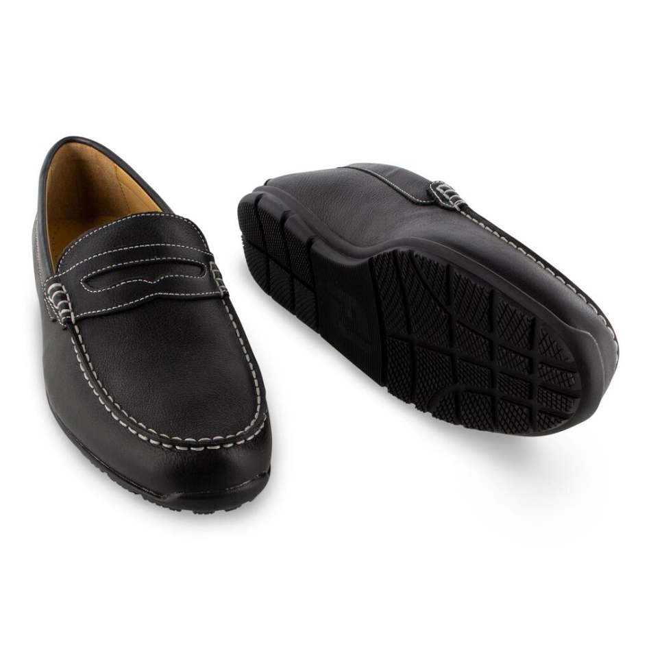 Club Casuals Penny Loafer Footjoy Pt Preto