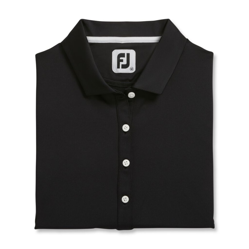 Colarinho Preto Sólido Lisle Mulheres Footjoy Pt