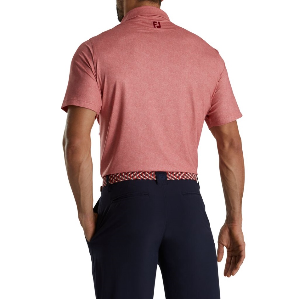 Coleira Autocolante Red Footjoy Pt Heather Lisle