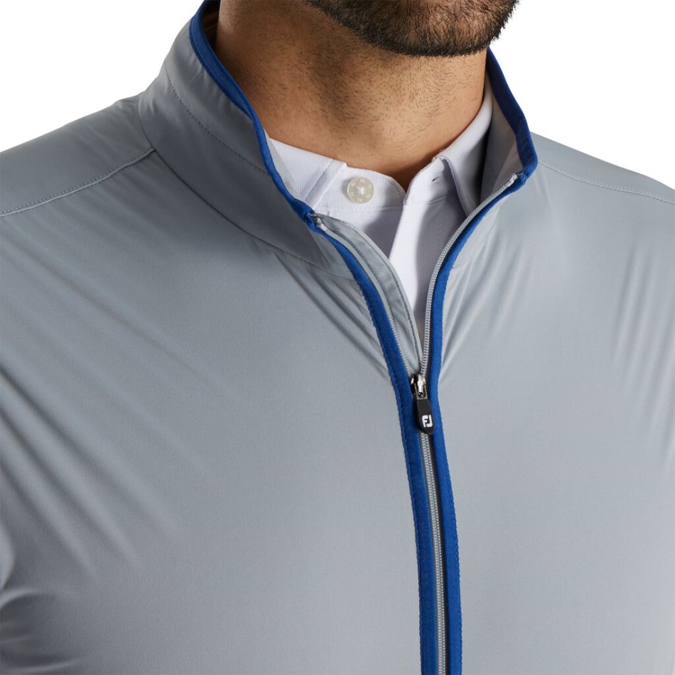 Colete Hidroknit Cinza-royal Footjoy Pt