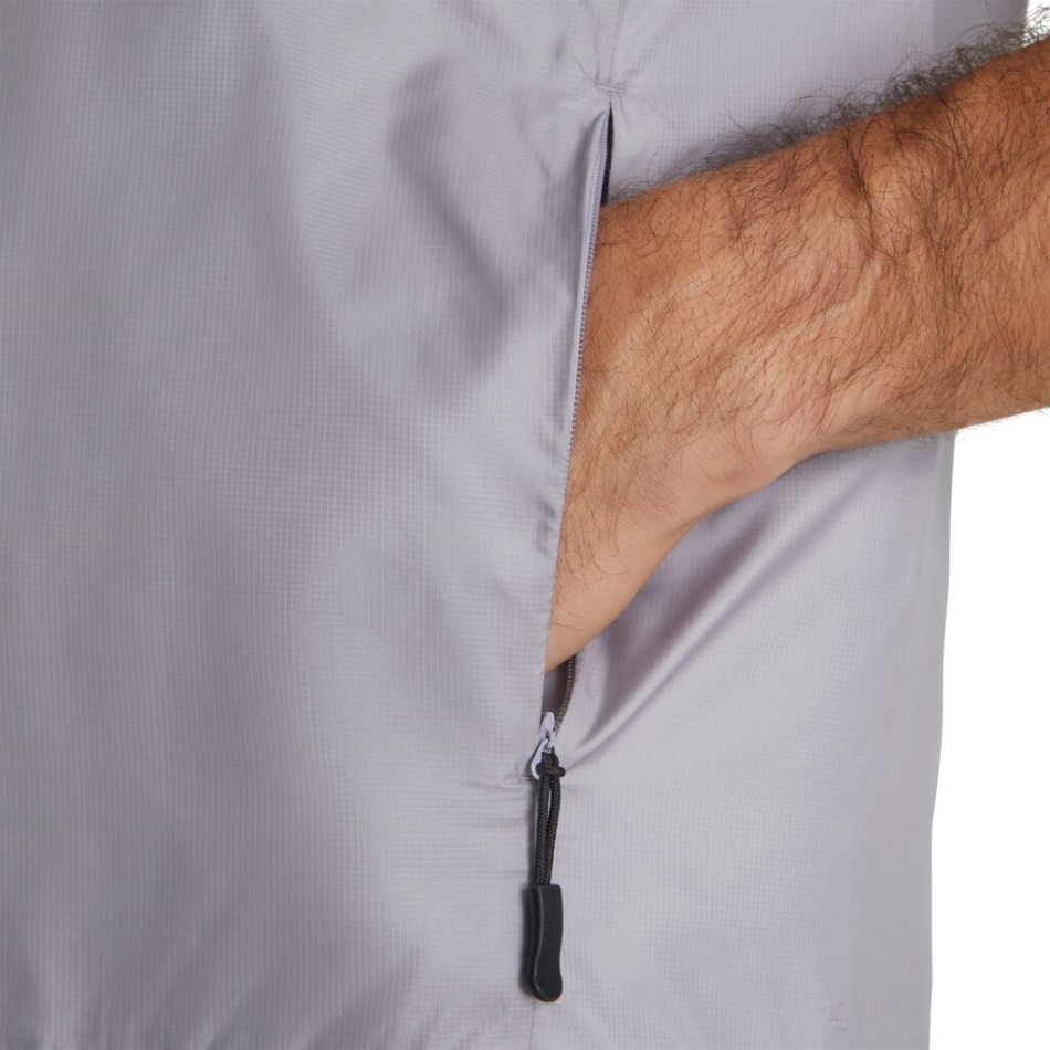 Colete Isolado Com Zíper Completo Cinza-carvão Footjoy Pt