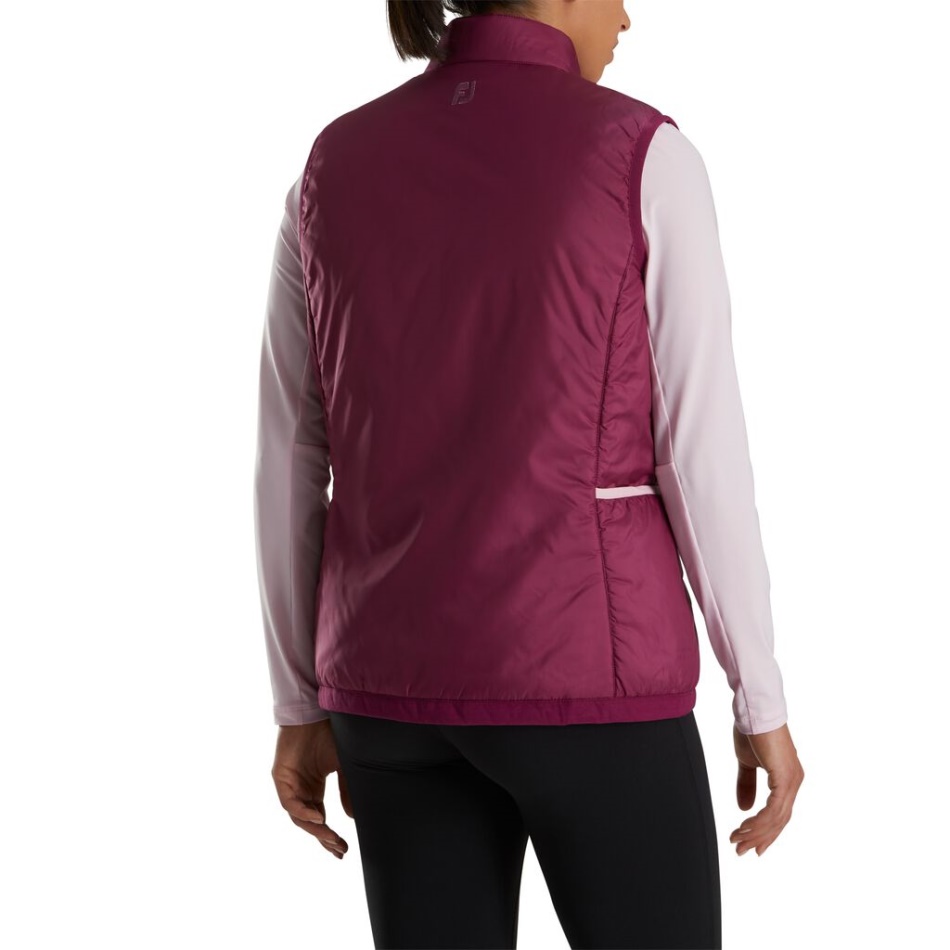 Colete Reversível Isolado Feminino Fig-fig Houndstooth Footjoy Pt