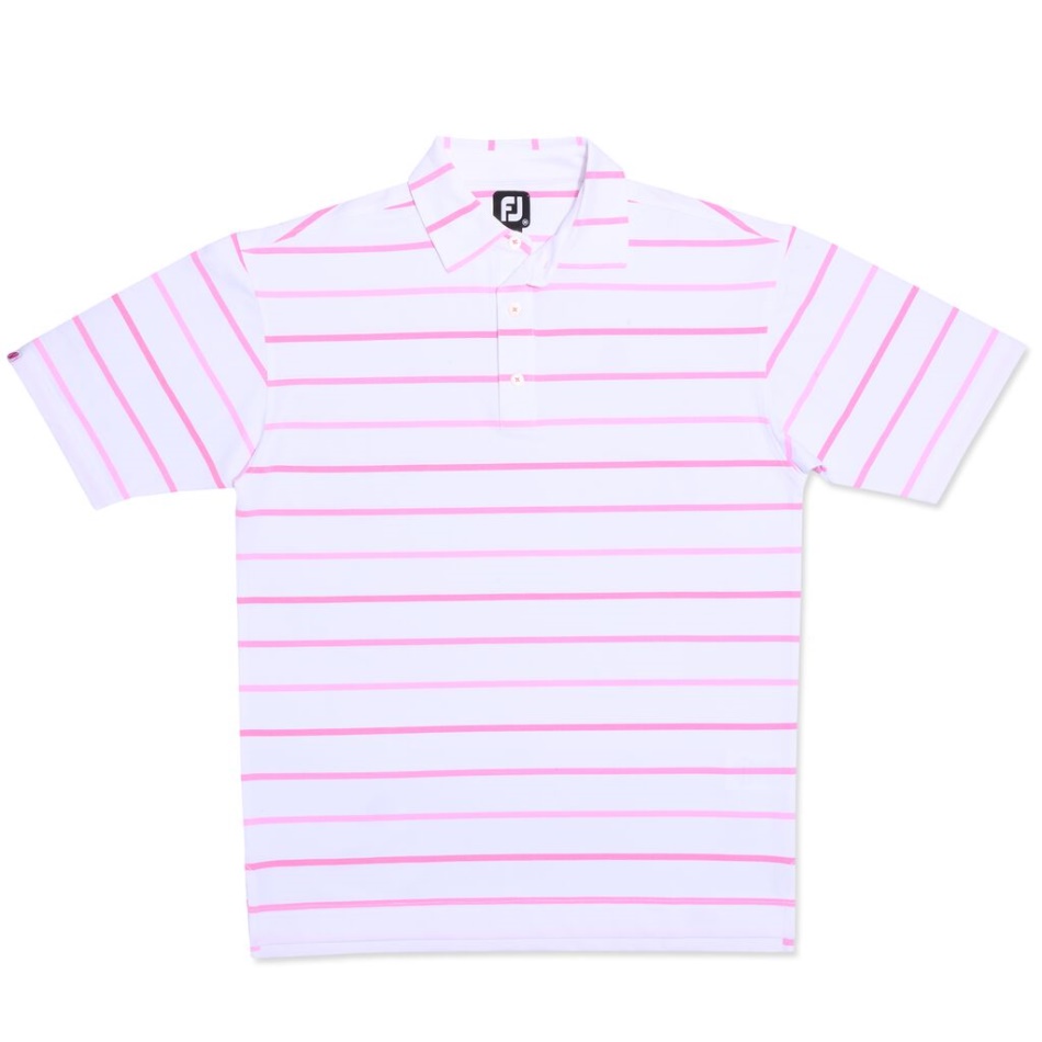 Conscientização Do Câncer De Mama Rosa-branco Faixa De Olho De Pássaro Footjoy Pt