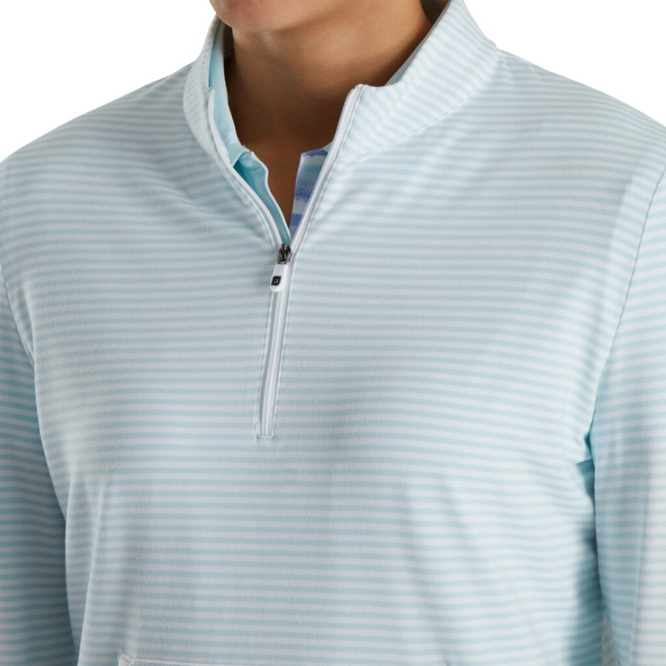 Céu Meio Zíper Faixa Tonal Camada Intermediária Mulheres Footjoy Pt