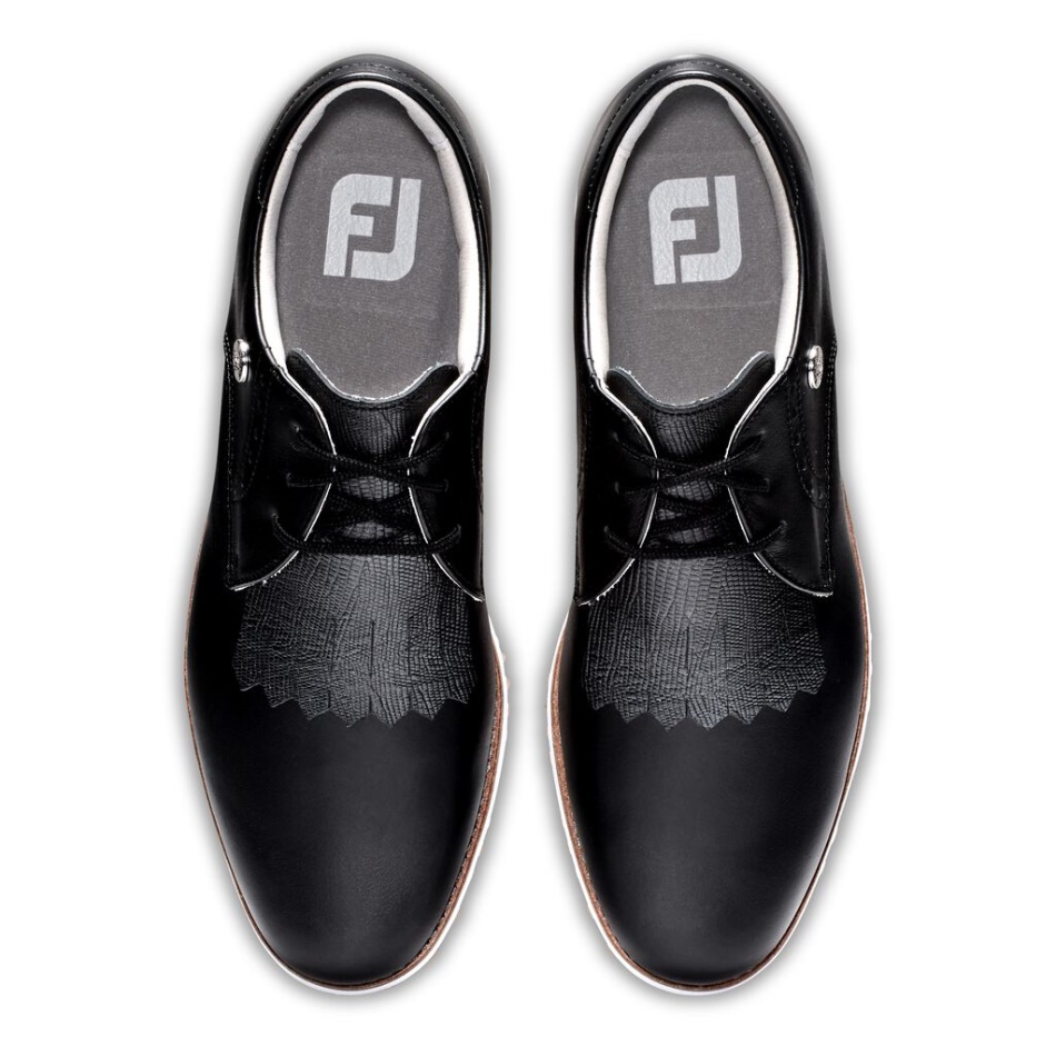 Esporte Preto Retrô - Kiltie Feminino - Estilo Da Temporada Anterior Footjoy Pt