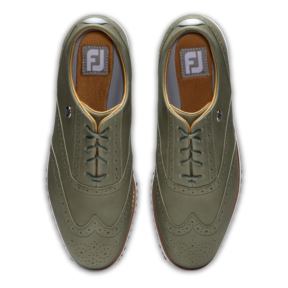 Esporte Retrô Mulheres Estilo Temporada Anterior Olive Footjoy Pt