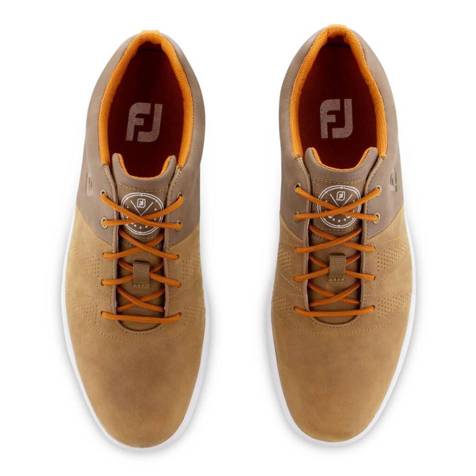Estilo Footjoy Pt Brown Contorno Casual-anterior