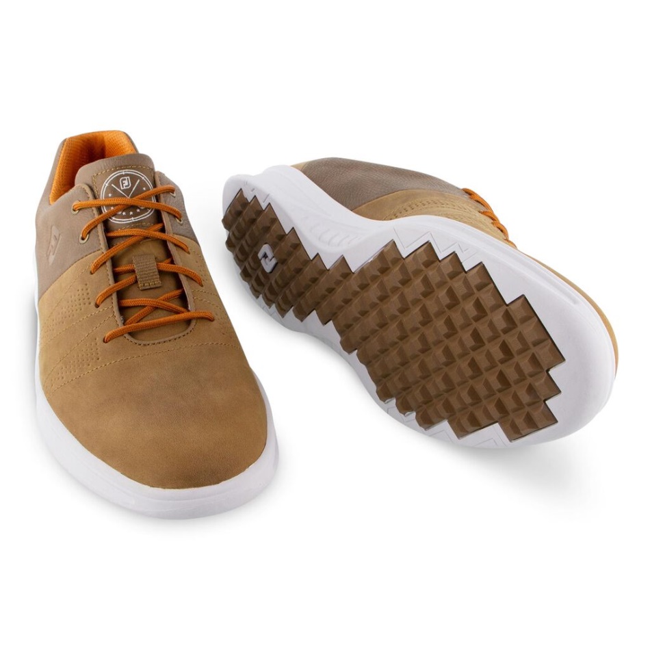 Estilo Footjoy Pt Brown Contorno Casual-anterior