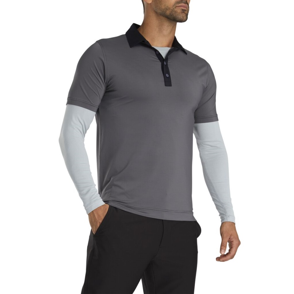 Fase Um Camada Base Footjoy Pt Cinza