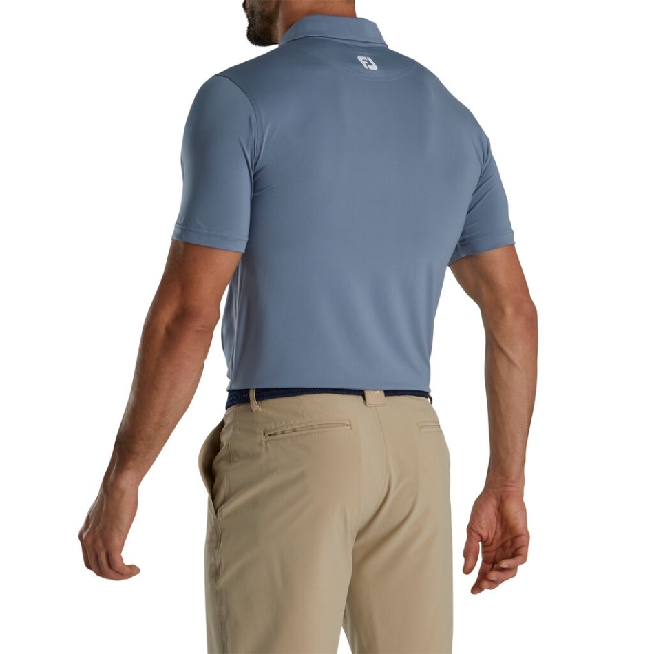 Fita Atlética Shadow Bandolete Lisle Self Colar - Gola Fj Tour Footjoy Pt Grafite