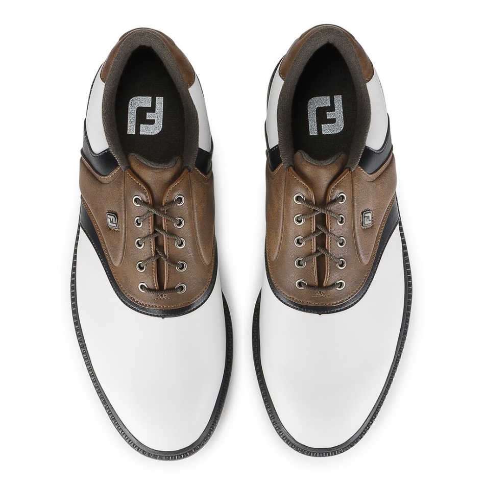 Fj Originals Branco-marrom Footjoy Pt