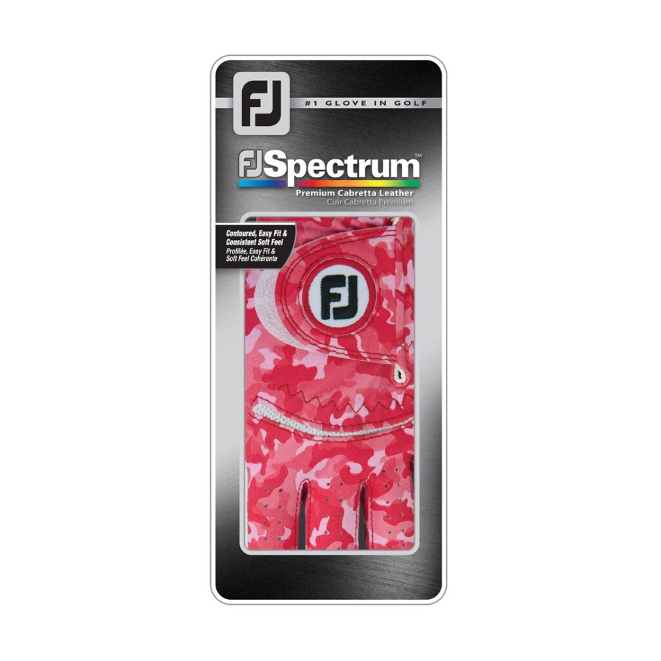 Fj Spectrum Mulheres Camuflagem Vermelha Footjoy Pt