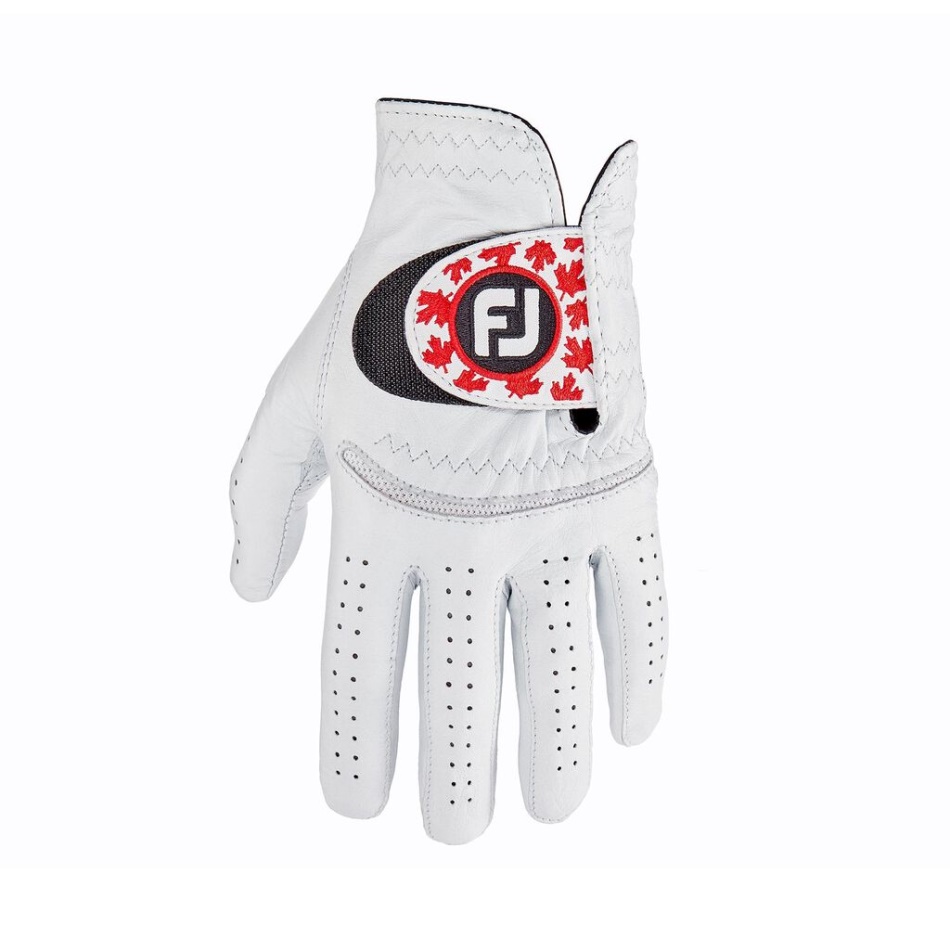 Folha Vermelha Pérola Footjoy Pt Stasof Edição Limitada Feminina