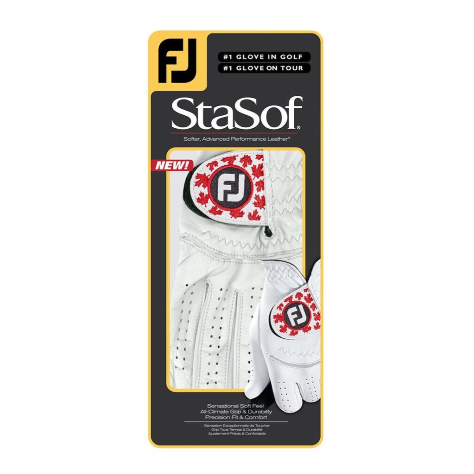 Folha Vermelha Pérola Footjoy Pt Stasof Edição Limitada Feminina